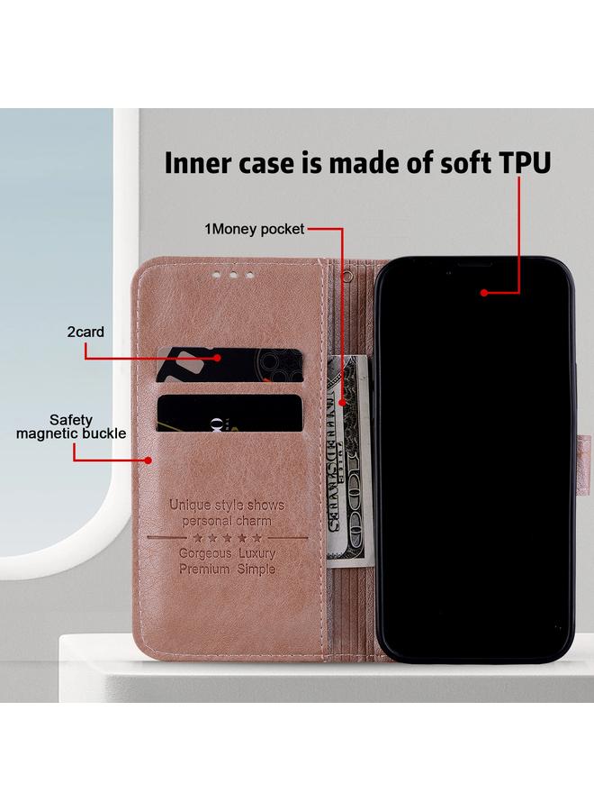 S-TOP Case For Samsung Galaxy A41 Skin Feeling Oil Leather Texture PU + TPU Phone Case - Image 3
