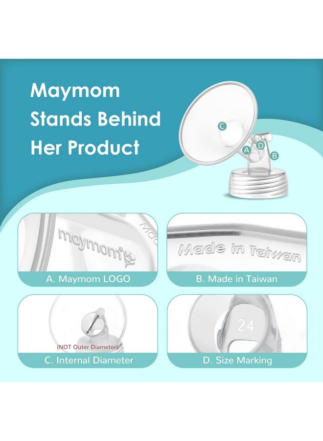 ماي موم مضخة Maymom ذات الرقبة العريضة مقاس 18 مم متوافقة مع مضخات Spectra S1/S2؛ تتضمن شفة ذات فم عريض؛ ليست شفة Spectra الأصلية؛ تحل محل درع Spectra؛ متوافقة مع مضخات Motif Luna - Image 4