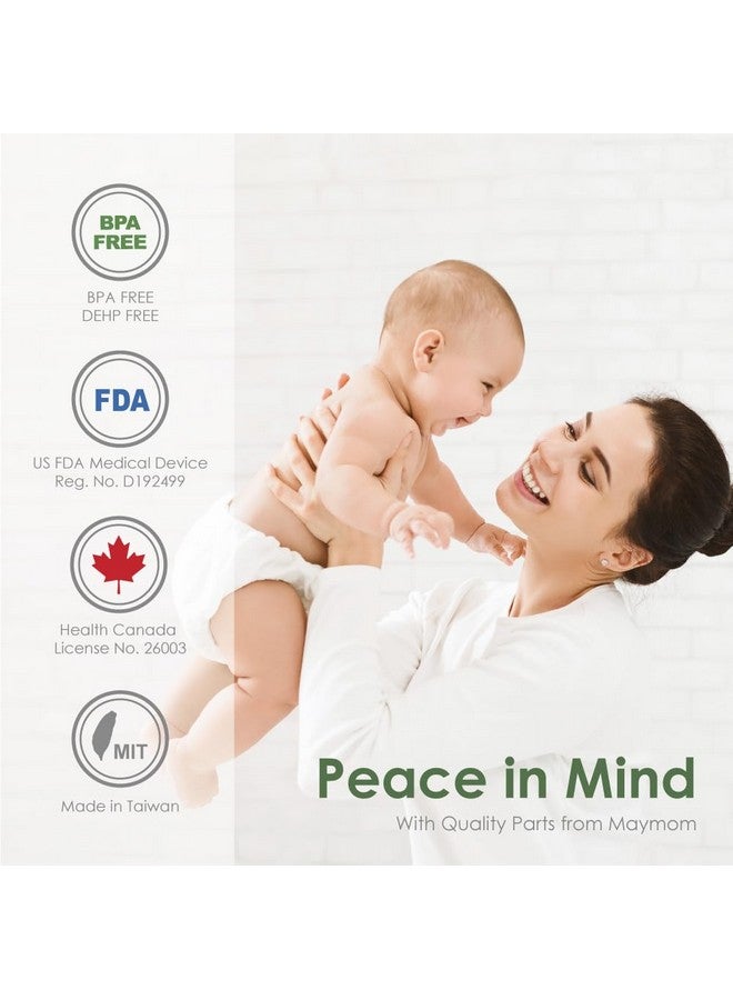 ماي موم مضخة Maymom ذات الرقبة العريضة مقاس 18 مم متوافقة مع مضخات Spectra S1/S2؛ تتضمن شفة ذات فم عريض؛ ليست شفة Spectra الأصلية؛ تحل محل درع Spectra؛ متوافقة مع مضخات Motif Luna - Image 2