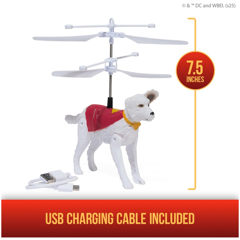 DC Comics  Superman Up in The Sky! Flying Krypto  RC Toys and Remote Control Toys for Kids  7.5-Inch Hovering Superdog  for Ages 4 and Up - Image 3