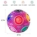 Vdealen Magic Rainbow Puzzle Ball Fidget Ball Puzzle Brain Teaser Fidget Toy Birthday Party Easter Valentines Christmas Stocking Stuffers for Kids Teen Adults - Image 4