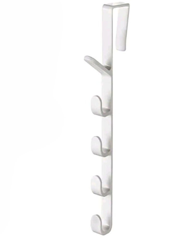 Simple Door Hanger Clothes Hanger Door Hole Door Back Storage Rack Creative Clothes Hook Small Dish Drying Rack with Mat Hangers - Image 3