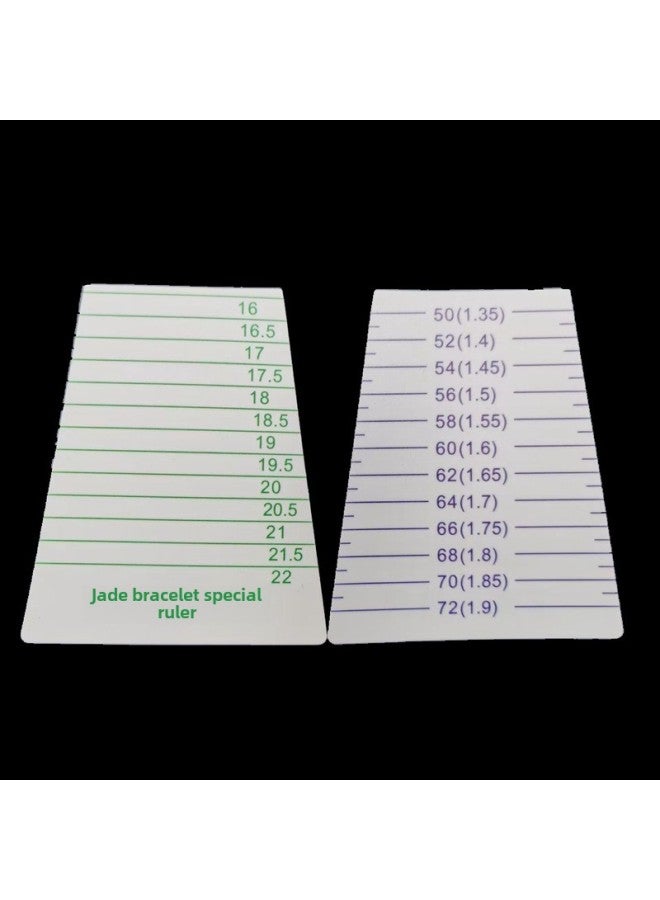 Bracelet Caliper Ring Measuring Tool Measuring Jade Bracelet Caliper Paper Measuring Size Size Diameter Circumferential Cardboard-Model:Bracelet Caliper  - Image 1