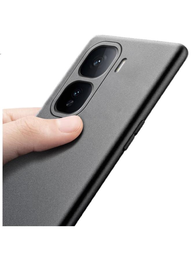 Freeson Protective Case For Vivo Iqoo Neo10/10 Pro, Slim Full Body Tpu Soft Matte Shell With Ring Holder And Lanyard, Black - Image 1