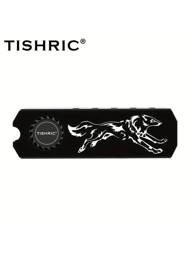 TSR463 وولف M2 NVMe SSD مشتت حراري مع مروحة ARGB 5V 3 دبوس تبريد جهاز كمبيوتر مكتبي - Image 1
