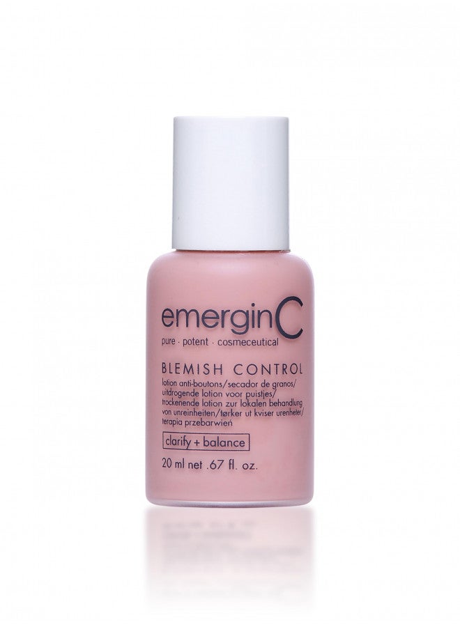 EmerginC emerginC Blemish Control - Tinted Drying Spot Treatment with Salicylic Acid + Colloidal Sulfur to Improve the Appearance of Active Breakouts + Address Impurities (0.67 Ounce, 20 ml)  - Image 1