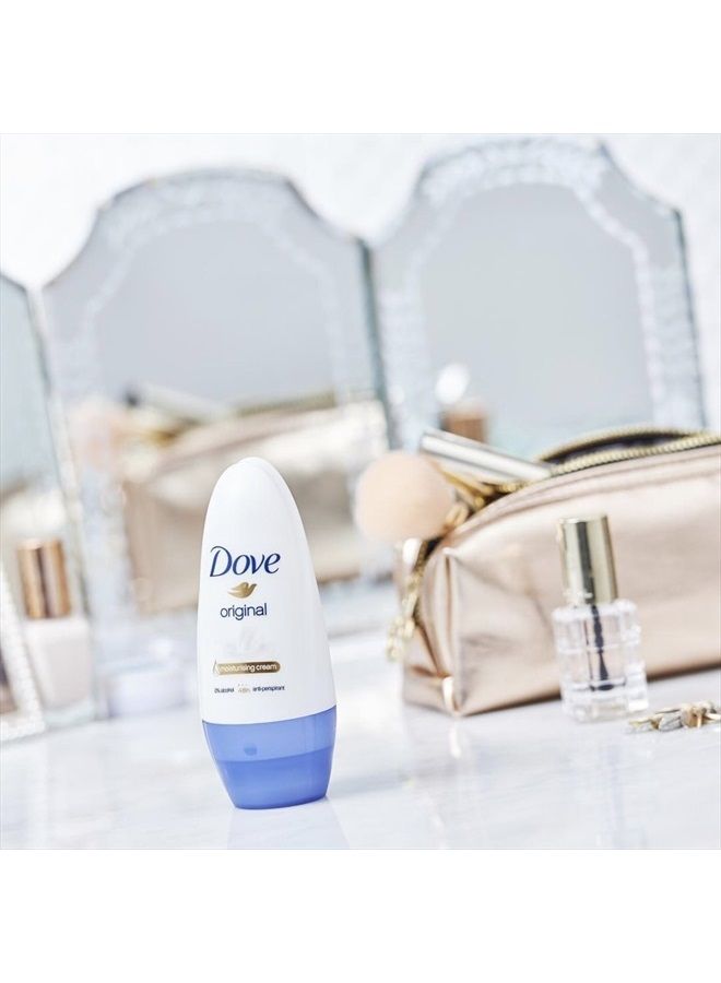 Dove 3 x 50ml Dove Anti-Perspirant Roll-On Original - Image 2
