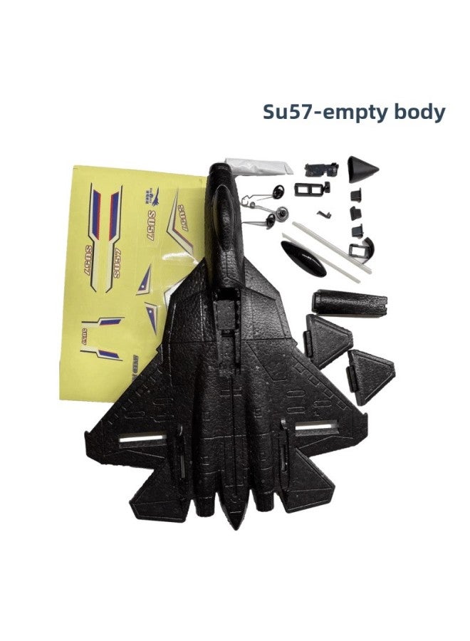 Model Airplane Accessories SU57 Remote Control Aircraft J-11mini Sea, Land And Air X320 Propeller Sticker Landing Gear Electric Machine Seat-Color:X320 Bottom Slide-Specifications:35*25*8CM  - Image 5