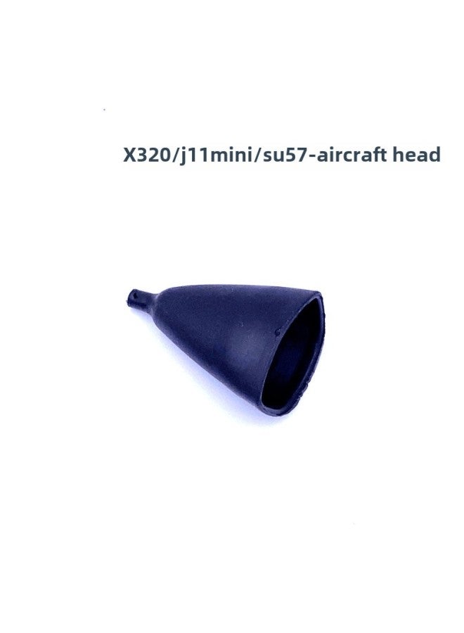 Model Airplane Accessories SU57 Remote Control Aircraft J-11mini Sea, Land And Air X320 Propeller Sticker Landing Gear Electric Machine Seat-Color:X320 Bottom Slide-Specifications:35*25*8CM  - Image 4