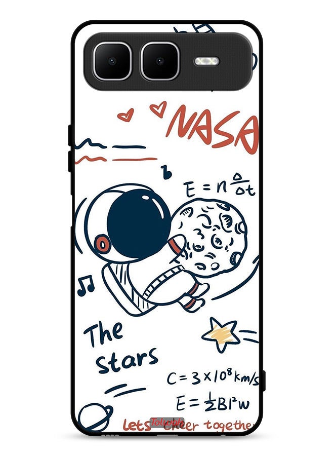 Tolwak Infinix Smart 10 Plus Protective Case Cover Nasa The Stars