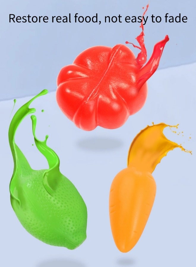 جني ثروة طقم ألعاب مطبخ، إكسسوارات مطبخ اللعب، ألعاب مطبخ صغيرة للأطفال، طقم طبخ محاكاة مع مياه دائرية، أدوات مطبخ ونموذج فاكهة للبنات والأولاد - Image 5