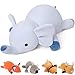 OurHonor Weighted Stuffed Animals 42lbs Weighted Stuffed Animal Elephant Plush 24in Cuddle Elephant Soft Plushie Pillows Gifts for Kids and Adults - Image 4