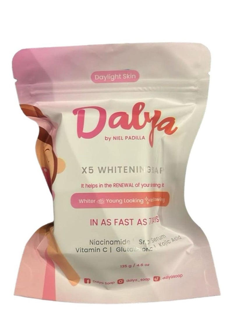 Daylight Dalya by niel padilla x5 whitening soap 135g in as fast as 7days 