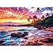 Edsjegn 500 Piece Beach Puzzle for AdultsSunset Puzzle Recycled Cardboar Jigsaw Puzzles 500 Pieces Challenging Family Activity Great Gift Idea for Family Friends Difficult Puzzles Size 205 x 15 inches - Image 2
