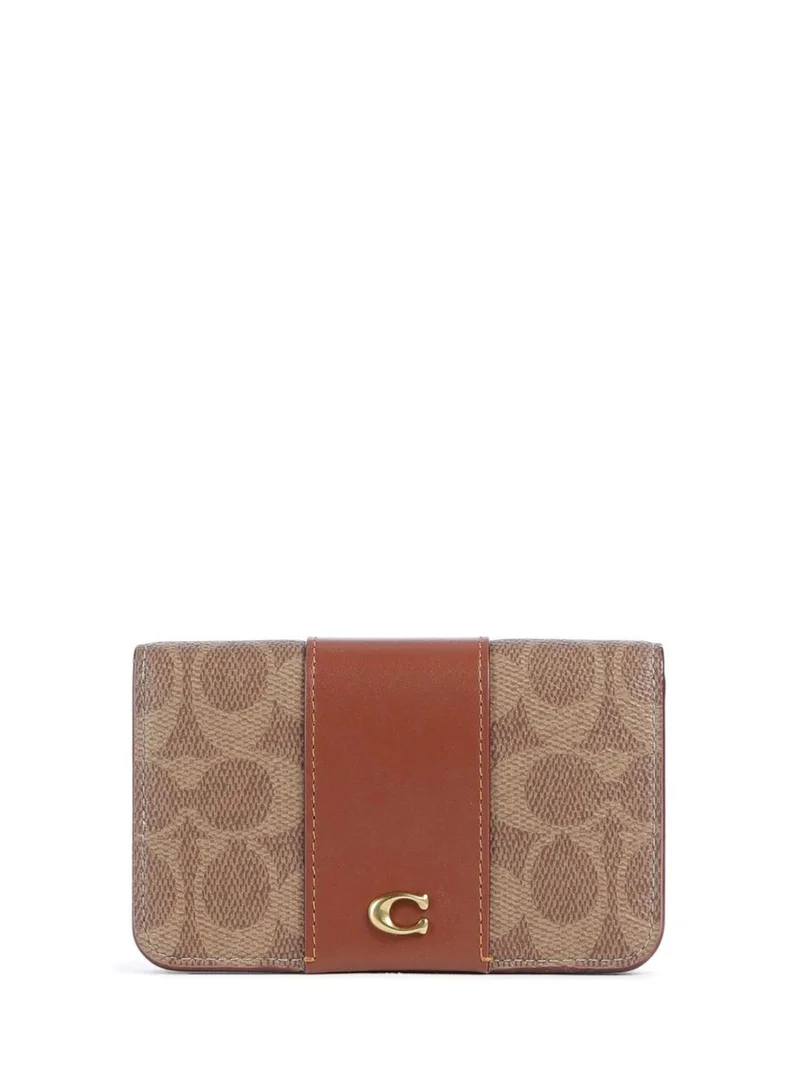 COACH Logo Slim Card Holder