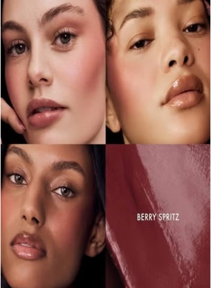 Summer Fridays Hydrating Blush Butter Balm with Peptides, Berry Spritz 3.5g – Nourishing Creamy Color & Skincare Benefits - Image 2