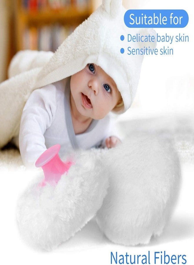 Teddyify Baby Body Cosmetic Powder Puff Kit Sponge Box Case Container (Multicolours available) 2 pc set - Image 2
