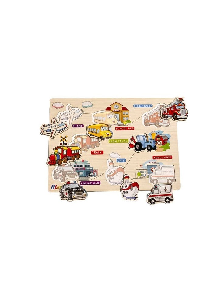 Puzzle Toys for Kids Set, Educational Toys for Boys, Kids, Multiple Educational Figures and Mixes (Mobility) - Image 2