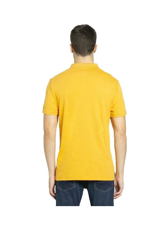 جوكي جيكي بولو قطن سادة نصف كم رجالي 3911