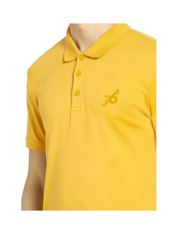 Jockey Burnt Gold 3911 Men Super Combed Cotton Rich Solid Half Sleeve Polo T Shirt for Men | Best Price UAE