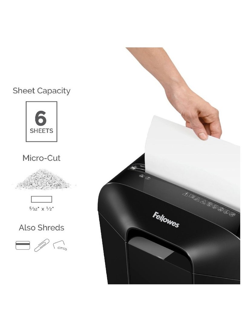 Fellowes Fellowes Powershred LX25 Cross Cut Shredder  - Image 2