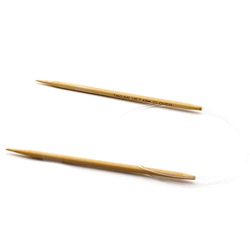 Clover Takumi Bamboo Circular 36-Inch Knitting Needles, Size 7 (3016/36-07) - Image 3