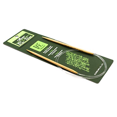 Clover Takumi Bamboo Circular 36-Inch Knitting Needles, Size 7 (3016/36-07) - Image 2