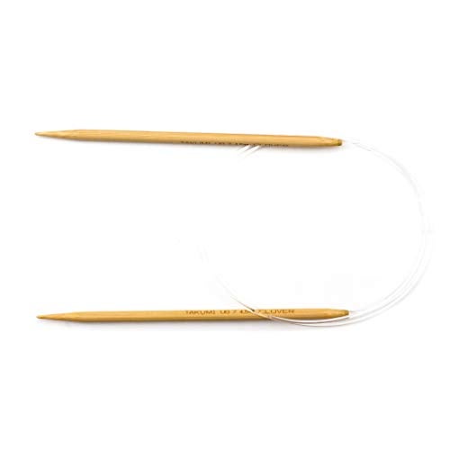 Clover Takumi Bamboo Circular 36-Inch Knitting Needles, Size 7 (3016/36-07) - Image 5