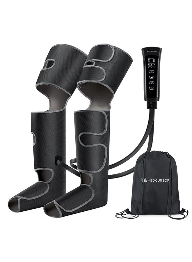 عربست جهاز تدليك الساق بضغط الهواء من ميدكورسور، جهاز تدليك للقدمين لتحسين الدورة الدموية وتخفيف الألم، 3 درجات شدة، 3 وظائف اهتزاز، 6 أوضاع، جهاز تدليك الساق 3 في 1، هدية للأم والأب - Image 1