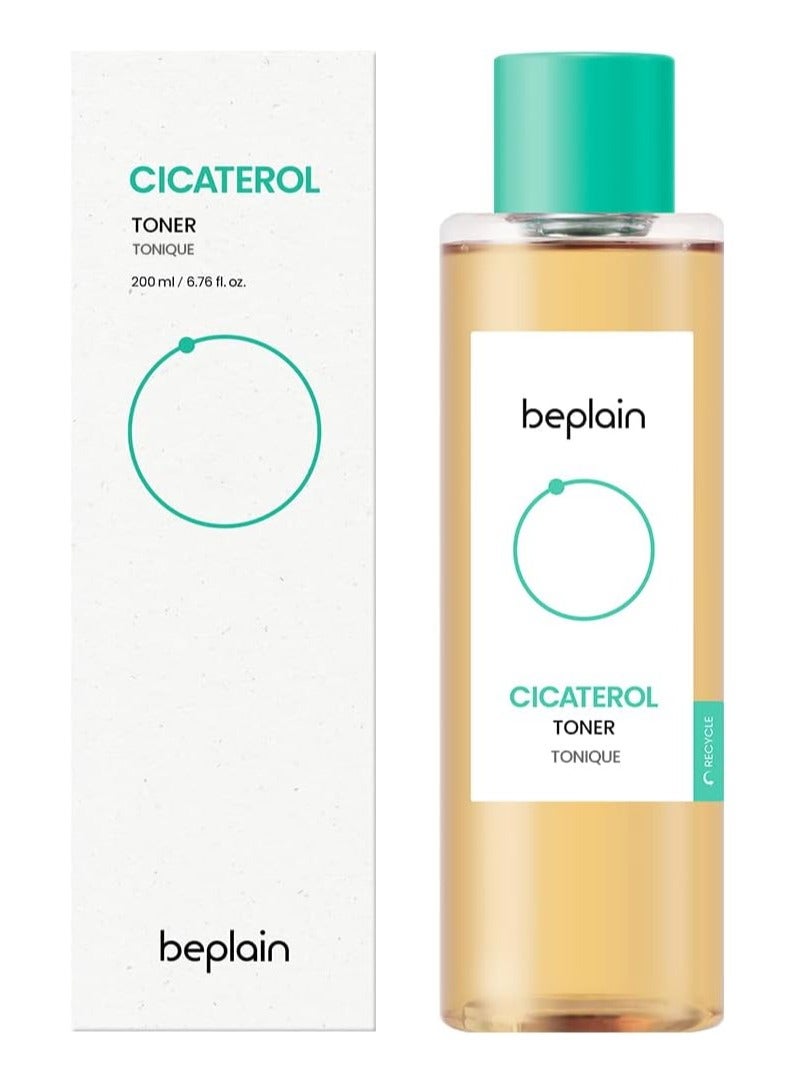 beplain Cicaterol Face Toner for Sensitive Skin, Troubled Skin with Blemishes, Korean Skin Care by Be Plain, 200 mL - Image 1