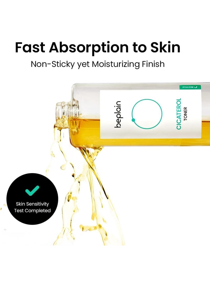 beplain Cicaterol Face Toner for Sensitive Skin, Troubled Skin with Blemishes, Korean Skin Care by Be Plain, 200 mL - Image 5