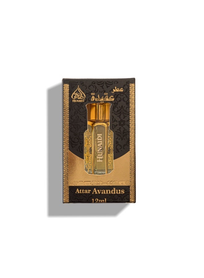Al Hunaidi Perfumes ATTAR AVANDUS 12 ML - Image 4