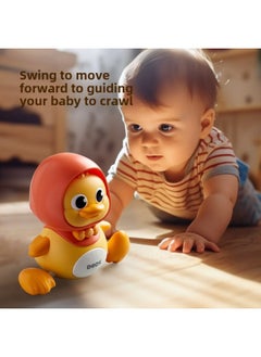 Generic Baby Learn To Head Up, Turn Over, Learn To Walk Educational Toys Swing Duck Movable Swing Electric Toys Business Toys-Colors:Swing Magnetic Duck-Green Kitty  - Image 5
