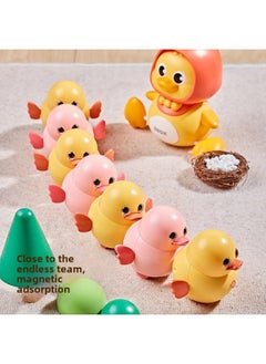 Generic Baby Learn To Head Up, Turn Over, Learn To Walk Educational Toys Swing Duck Movable Swing Electric Toys Business Toys-Colors:Swing Magnetic Duck-Green Kitty  - Image 3