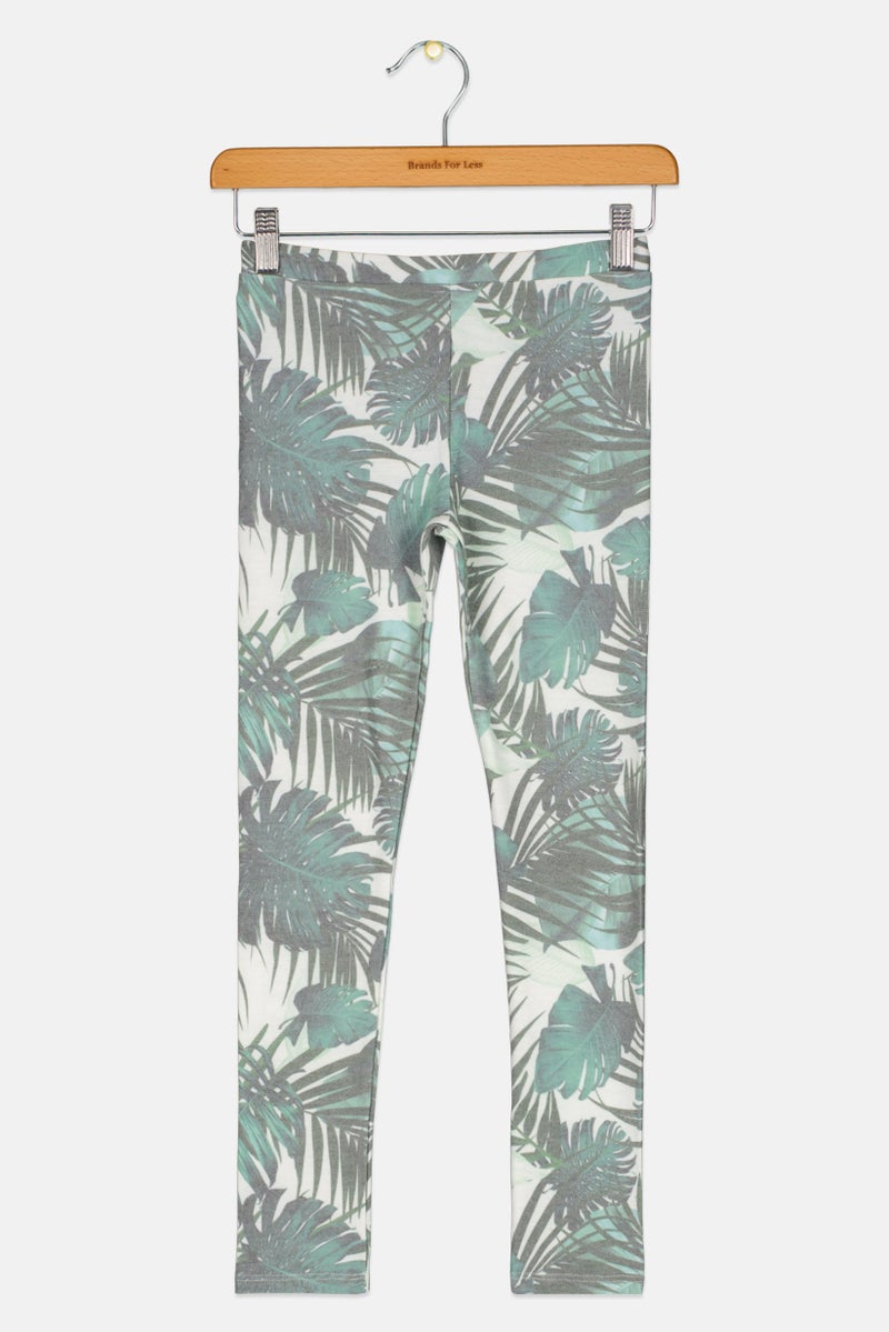 Chaser Kids Girl Allover Print Pull On Pants, Multicolor - Image 2