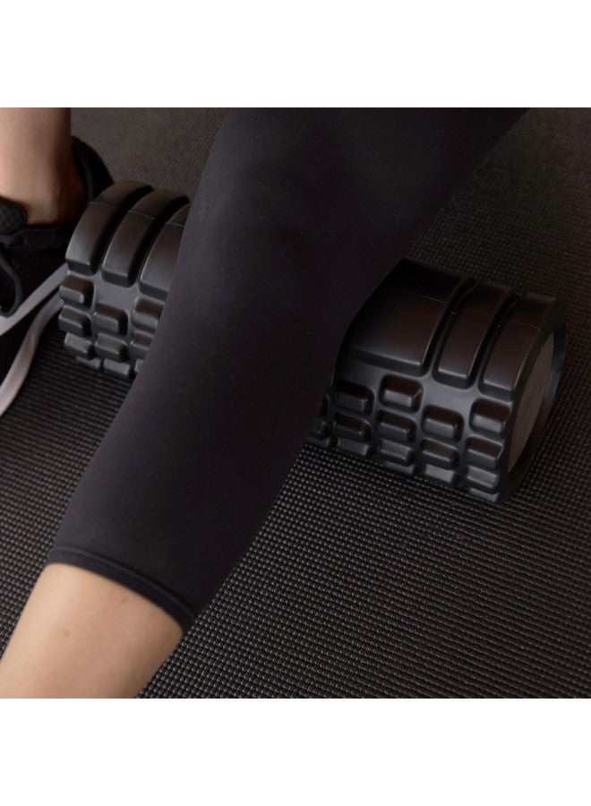 321 STRONG Foam Roller - Medium Density Deep Tissue Massager for Muscle Massage and Myofascial Trigger Point Release , with 4K eBook - Black - Image 3