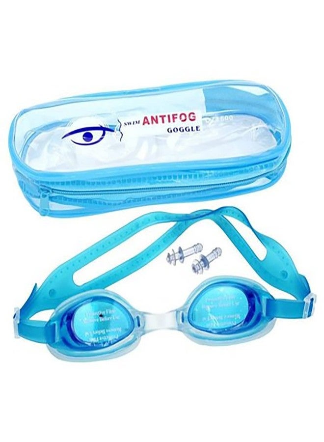 SHIFTER Swimming Set for Kids with Swimming Goggles, Cap and Swim Ring, Random Colors and Design; Suitable of 4-9 Years (Swim Ring + Goggles + Cap) Blue - Image 5