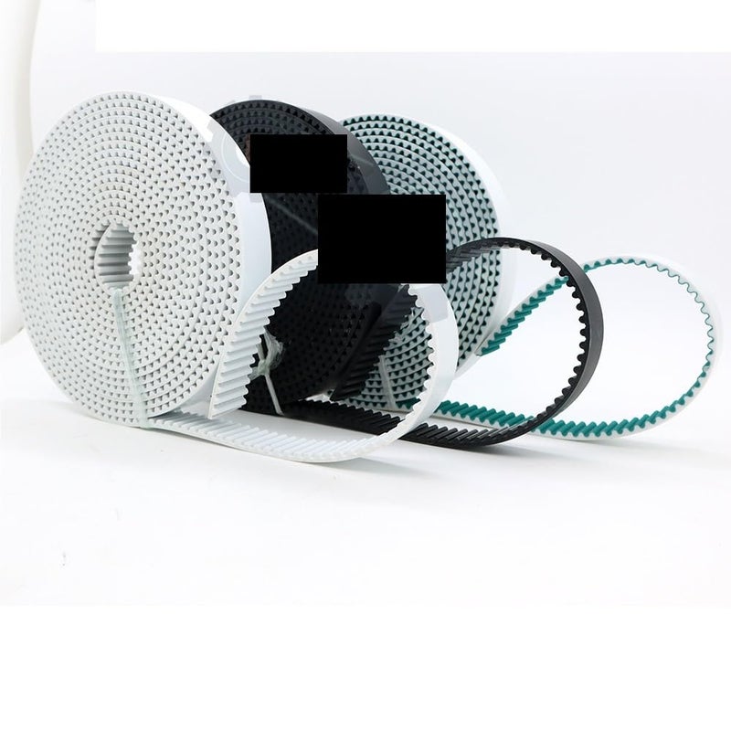 HTD8M Open Timing Belt 15mm Width Black Polyurethane Steel Core Synchronous Belt - Image 2