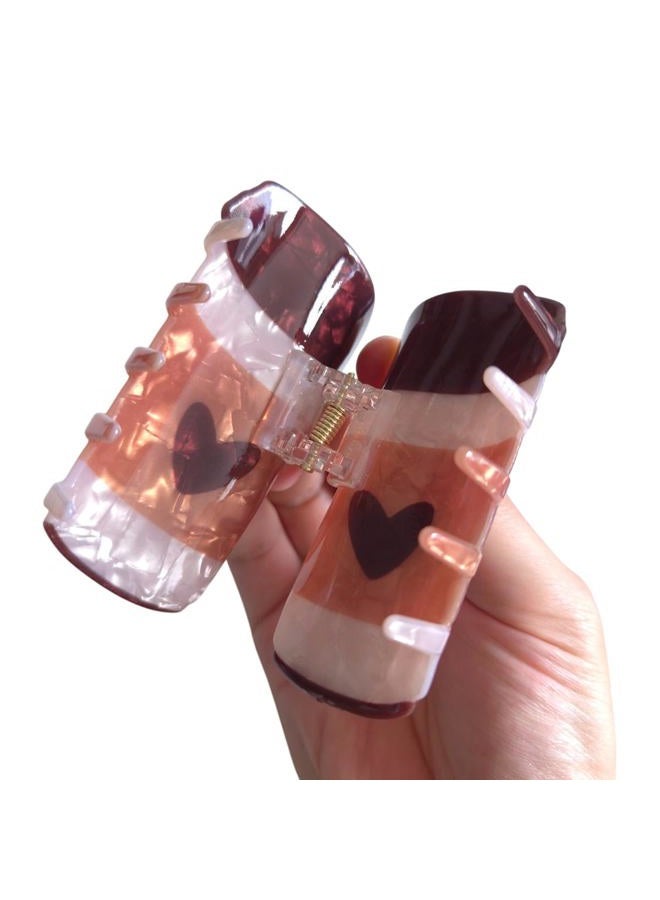 Coffee Hair Clips,Funny Acrylic Claw Clip for Women,Drink Hair Clip - Image 5