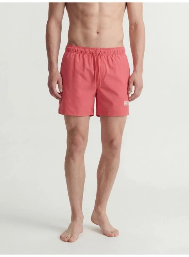 Logo Drawstring Swim Shorts
