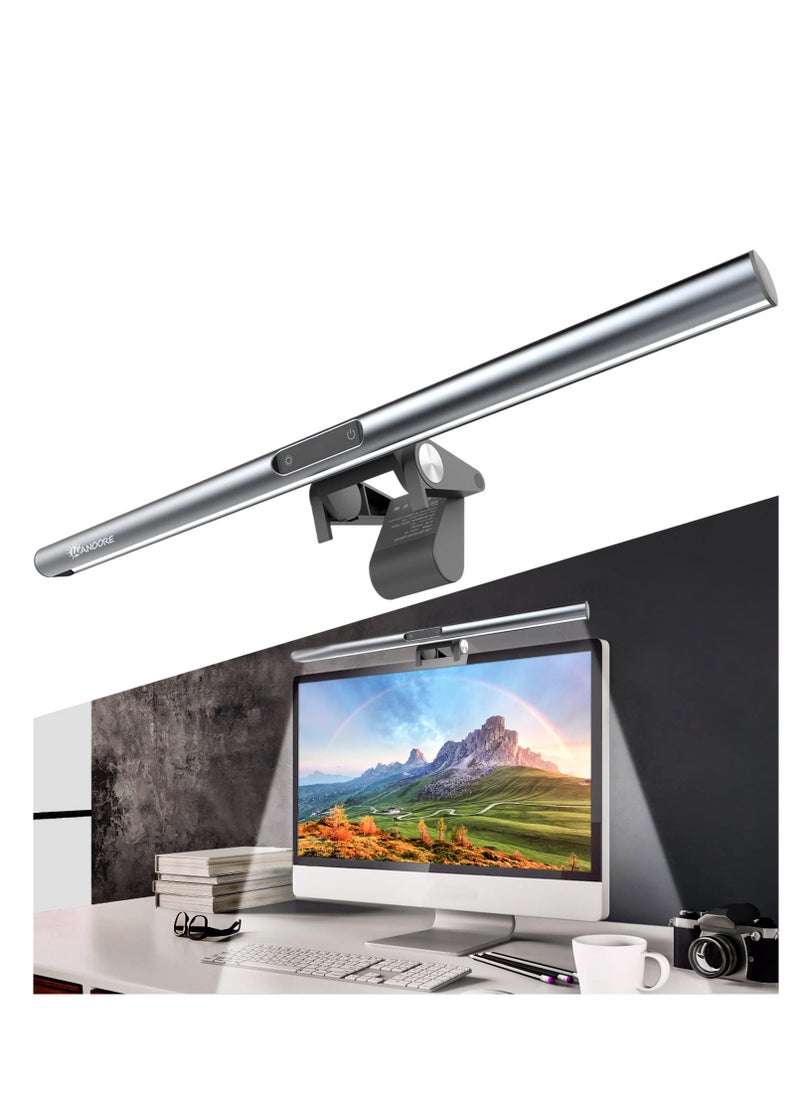 Generic - Dimmable E-Reading LED Monitor Light Bar with Touch Control, USB Powered Screenbar for Home Office and Gaming - Image 1