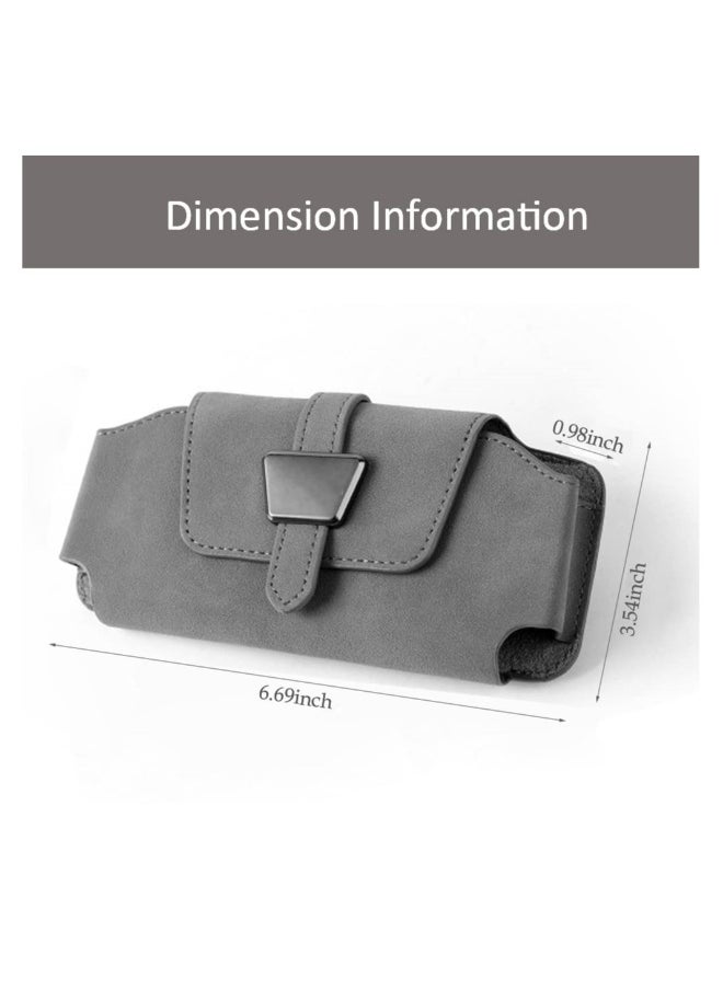 Generic SYOSI Upgrade Sunglasses Case for Car Visor, Universal Sunglasses Holder, One-Handed Open Magnetic Closure, Velvet Material, Auto Interior Accessories Organizer with Glasses  - Image 4