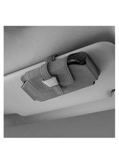 Generic SYOSI Upgrade Sunglasses Case for Car Visor, Universal Sunglasses Holder, One-Handed Open Magnetic Closure, Velvet Material, Auto Interior Accessories Organizer with Glasses  - Image 1