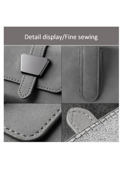 Generic SYOSI Upgrade Sunglasses Case for Car Visor, Universal Sunglasses Holder, One-Handed Open Magnetic Closure, Velvet Material, Auto Interior Accessories Organizer with Glasses  - Image 3
