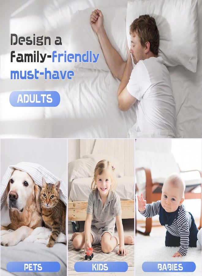 Ehucon Incontinence Bed Pads for Adults Washable Waterproof, Super Absorbent Protection Pet Pee Pads ,Reusable Quick Drying Underpads for Kids/Elderly (33''x36'' - Image 2