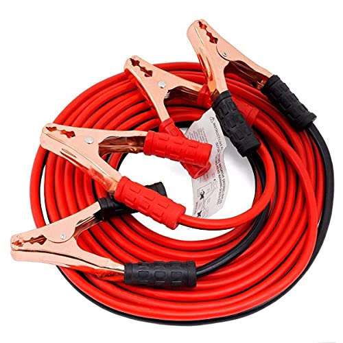 Jecrina Car Jump Leads Booster Cable 2Meters 1000 AMP Car Starting Jumper Cable Emergency Battery Tools Part 1000A - Image 1