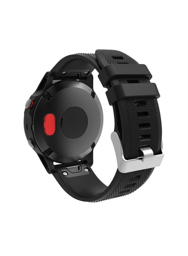 erorex Smart Watch Charging Port Silica Gel Anti-Dust Stopper Dustproof Plug For Fenix 5 / 5S / 5X(Red) - Image 3