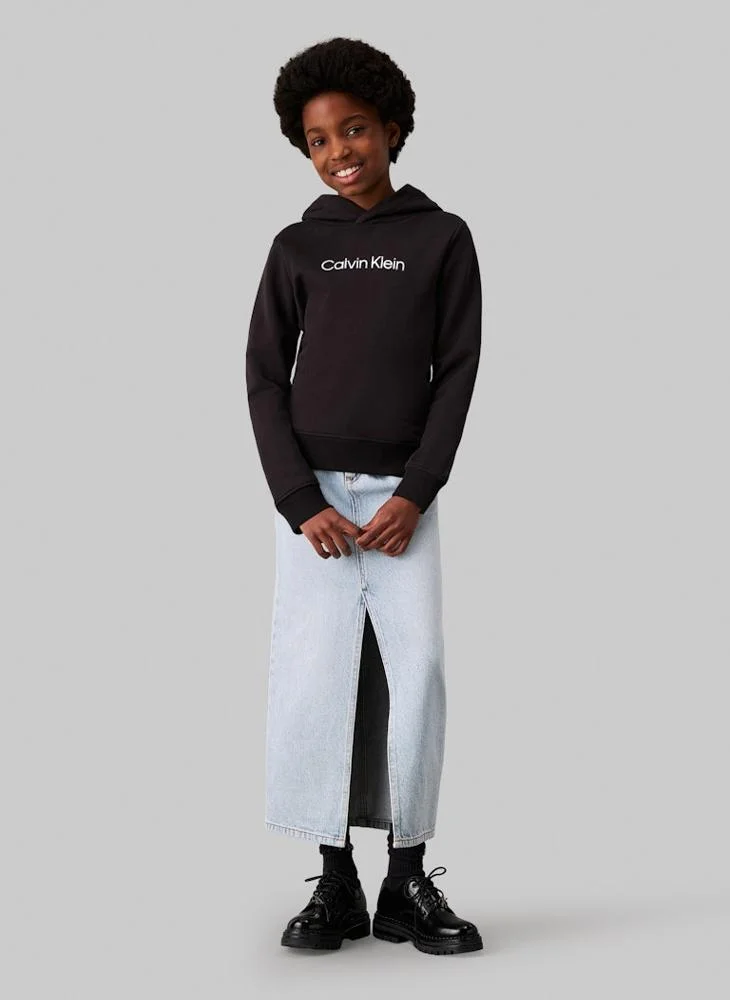 Calvin Klein Jeans INST. LOGO REG. TERRY HOODIE