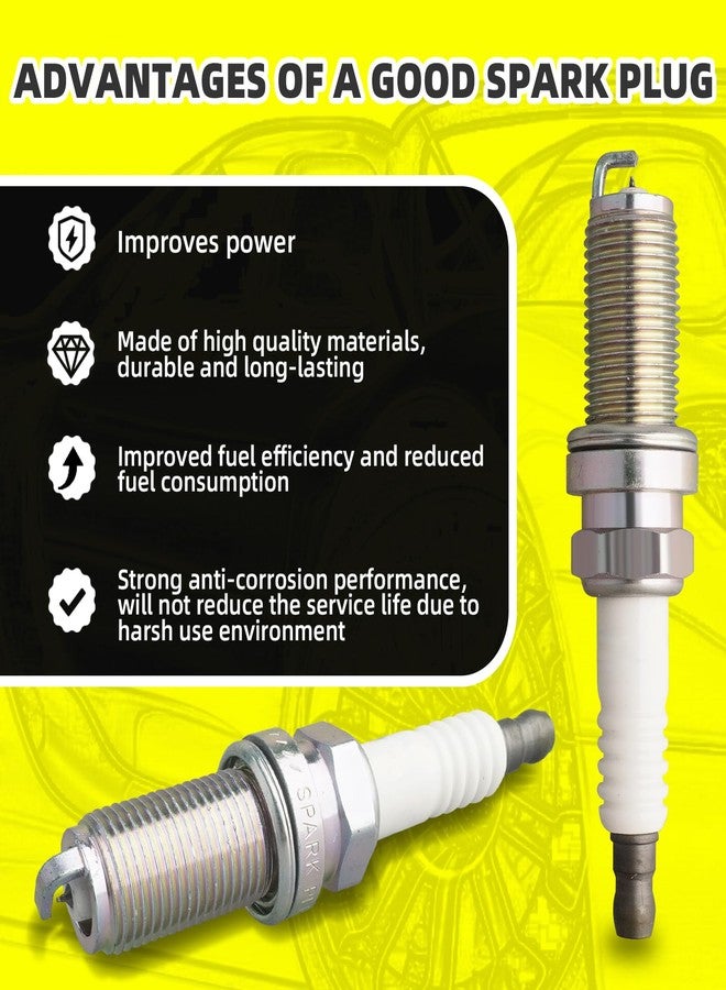 MOAUTO Set of 5 Ignition Coils Pack UF517 30713417 & 5 PCS Iridium Spark Plugs Compatible with Volvo C30 C70 S40 S60 V50 V60 V70 XC60 XC70-2.4L 2.5L L5 - Image 4