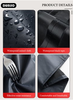 DUNISO Rain Coats for Adults, One-piece Raincoat Reflective Poncho Bright Reflective, Night Protection, Long Waterproof Rain Ponchos for Day And Night Work And Wearable  - Image 5